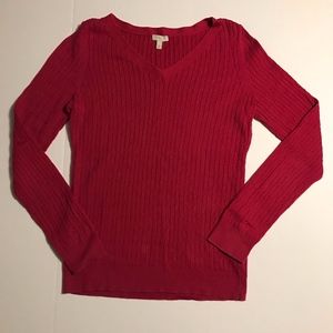 Talbots Red Sweater